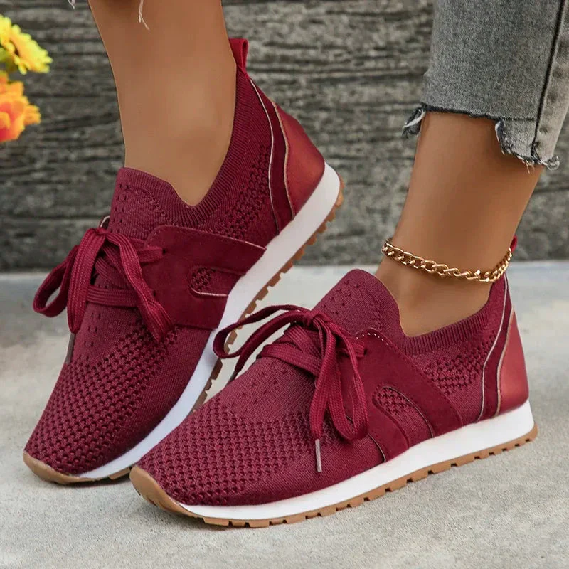 Soft Knit Sneakers for Women – Lightweight & Comfortable Fit - Image 6