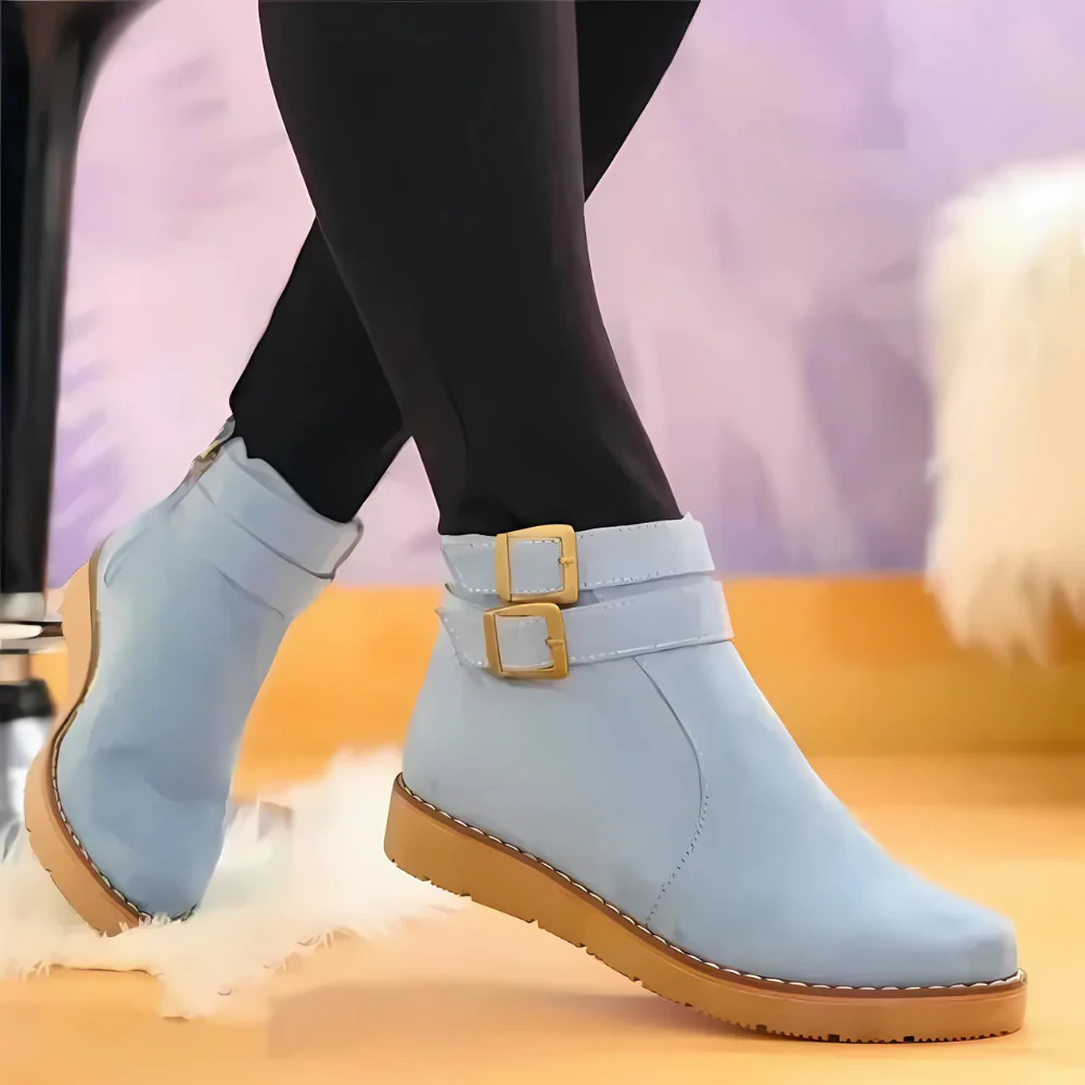 Structured Ankle Boots for Women – Chic & Edgy Style - Image 2