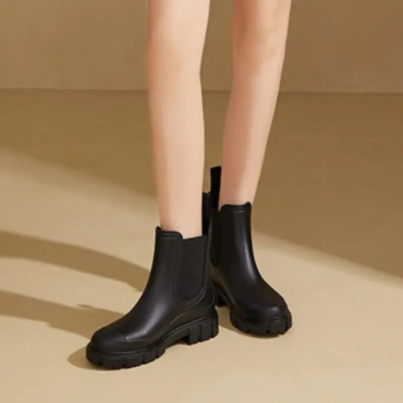 Modern Ankle Boots for Women – Stylish Waterproof Design - Image 2