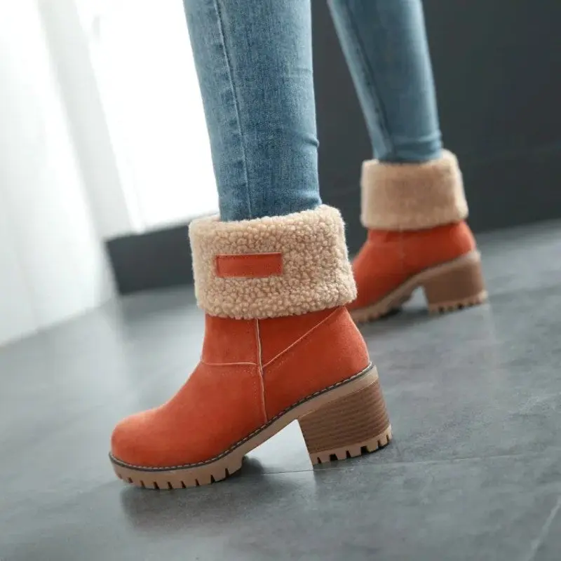 Suede Ankle Boots for Women – Elegant & Comfortable Winter Style - Image 5