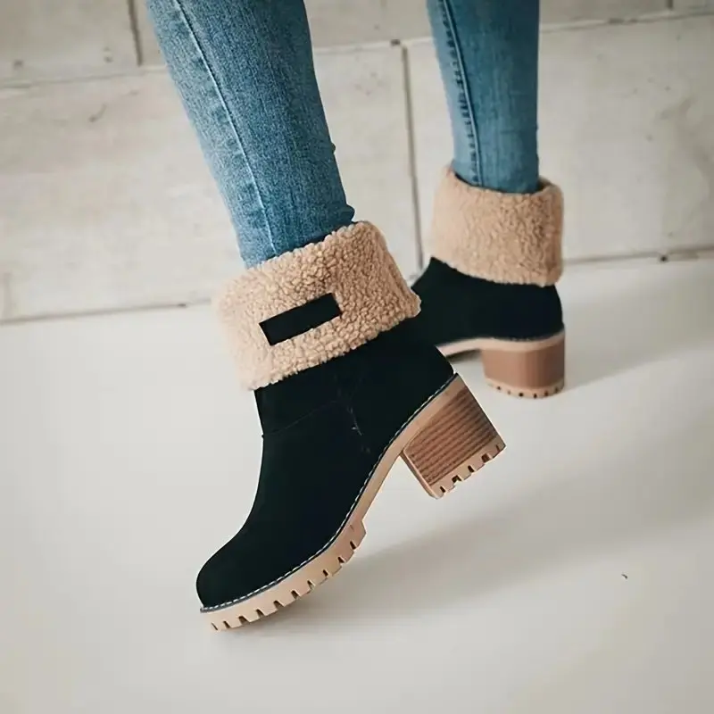 Suede Ankle Boots for Women – Elegant & Comfortable Winter Style - Image 6