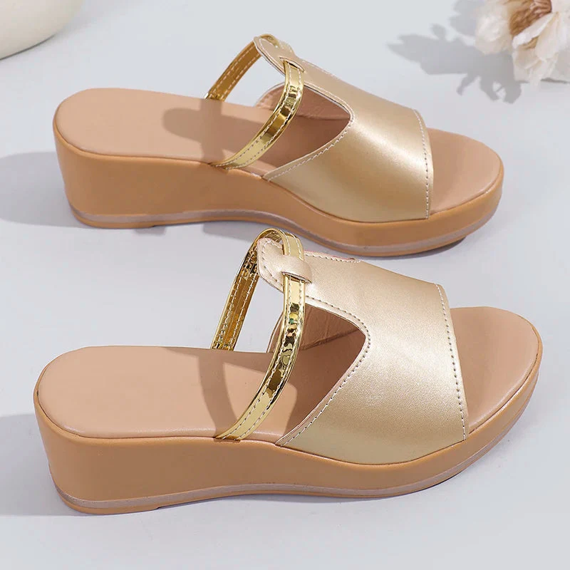 Suede Wedge Sandals for Women – Stylish & Comfortable - Image 7