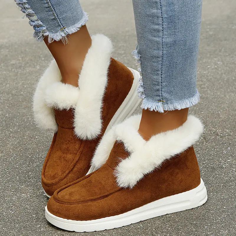 Suede Winter Boots for Women – Cozy & Stylish - Image 2