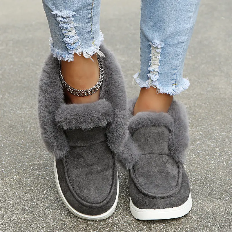 Suede Winter Boots for Women – Cozy & Stylish - Image 3