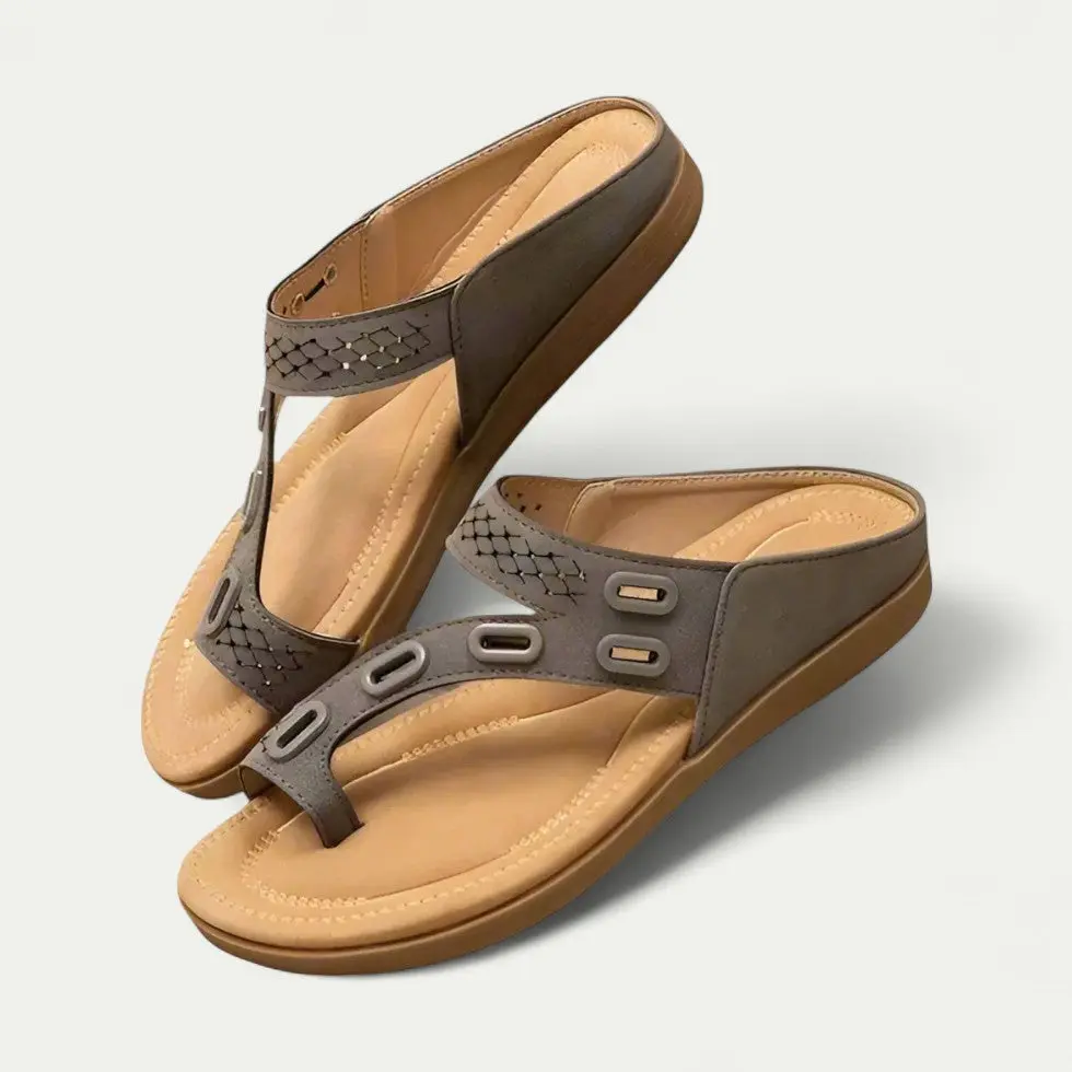 Supportive Design Sandals for Women – Stylish & Comfortable Slip-Ons - Image 2
