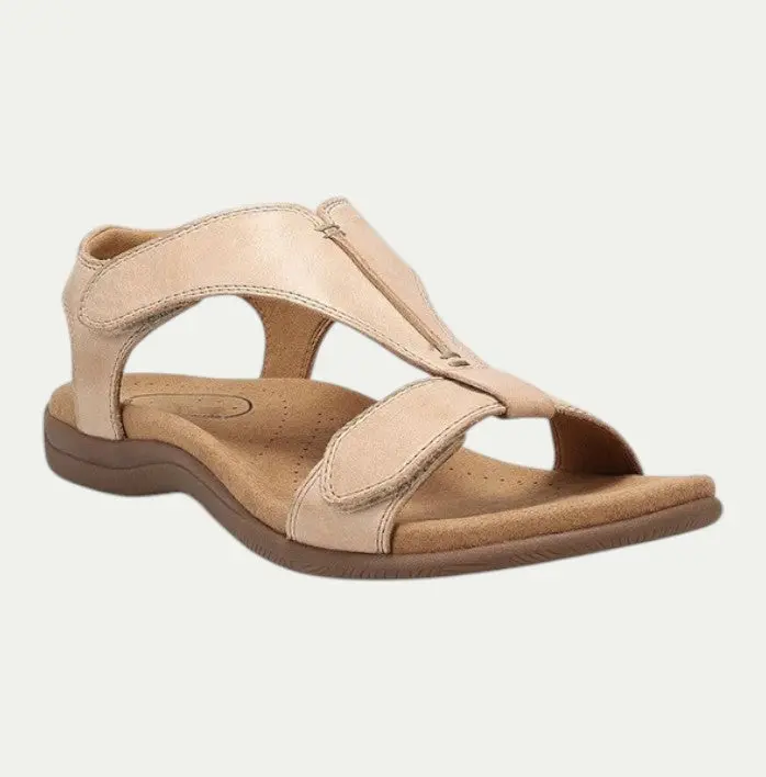 Supportive Leather Sandals for Women – Effortless Comfort & Style - Image 2