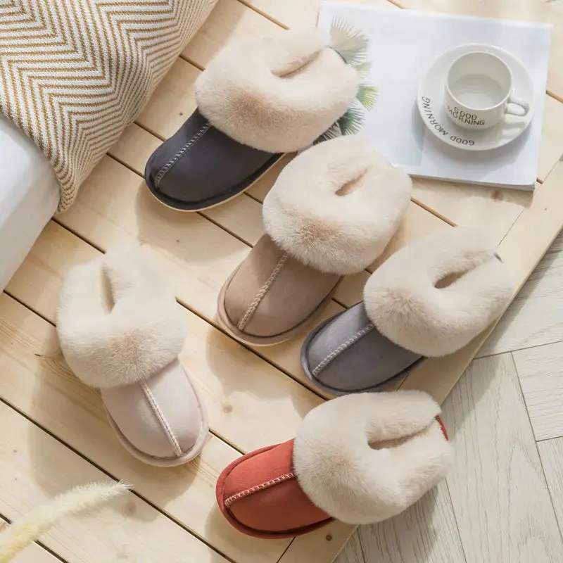 Thick Sole Velvet Slippers for Men and Women – Cozy & Non-Slip Comfort - Image 4