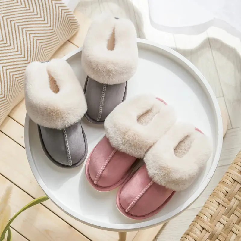 Thick Sole Velvet Slippers for Men and Women – Cozy & Non-Slip Comfort - Image 6