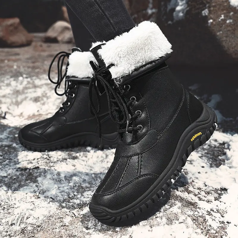 Waterproof Fleece Boots for Women – Stylish & Cozy - Image 2