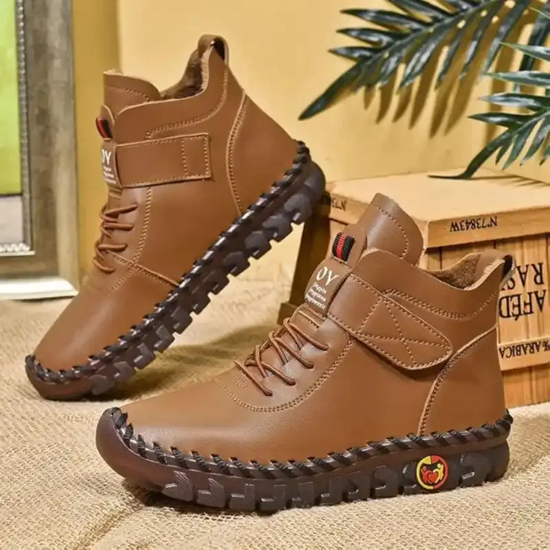 Waterproof Lace-Up Boots for Women – Warm & Stylish Comfort - Image 6