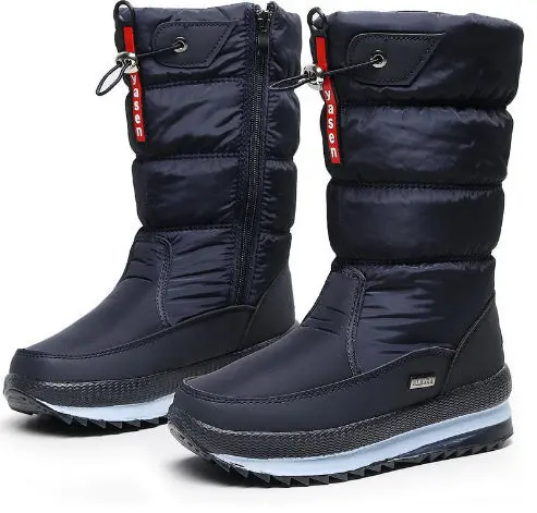 Waterproof Mid-Calf Boots for Women – Cozy & Stylish for Winter - Image 6