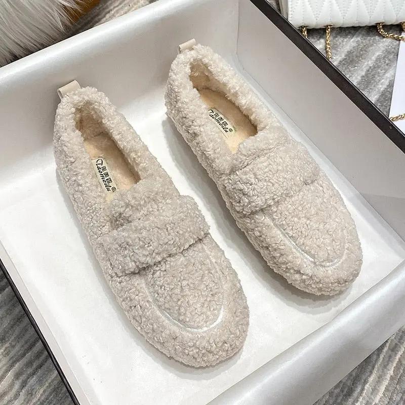 Waterproof Slip-On Loafers for Women – Cozy & Trendy Comfort - Image 2