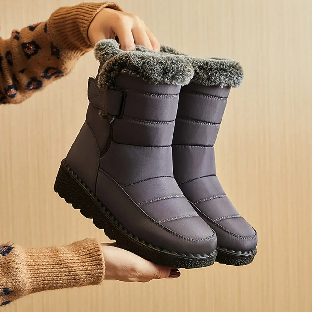 Waterproof Snow Boots for Women – Warm & Non-Slip Winter Footwear - Image 2
