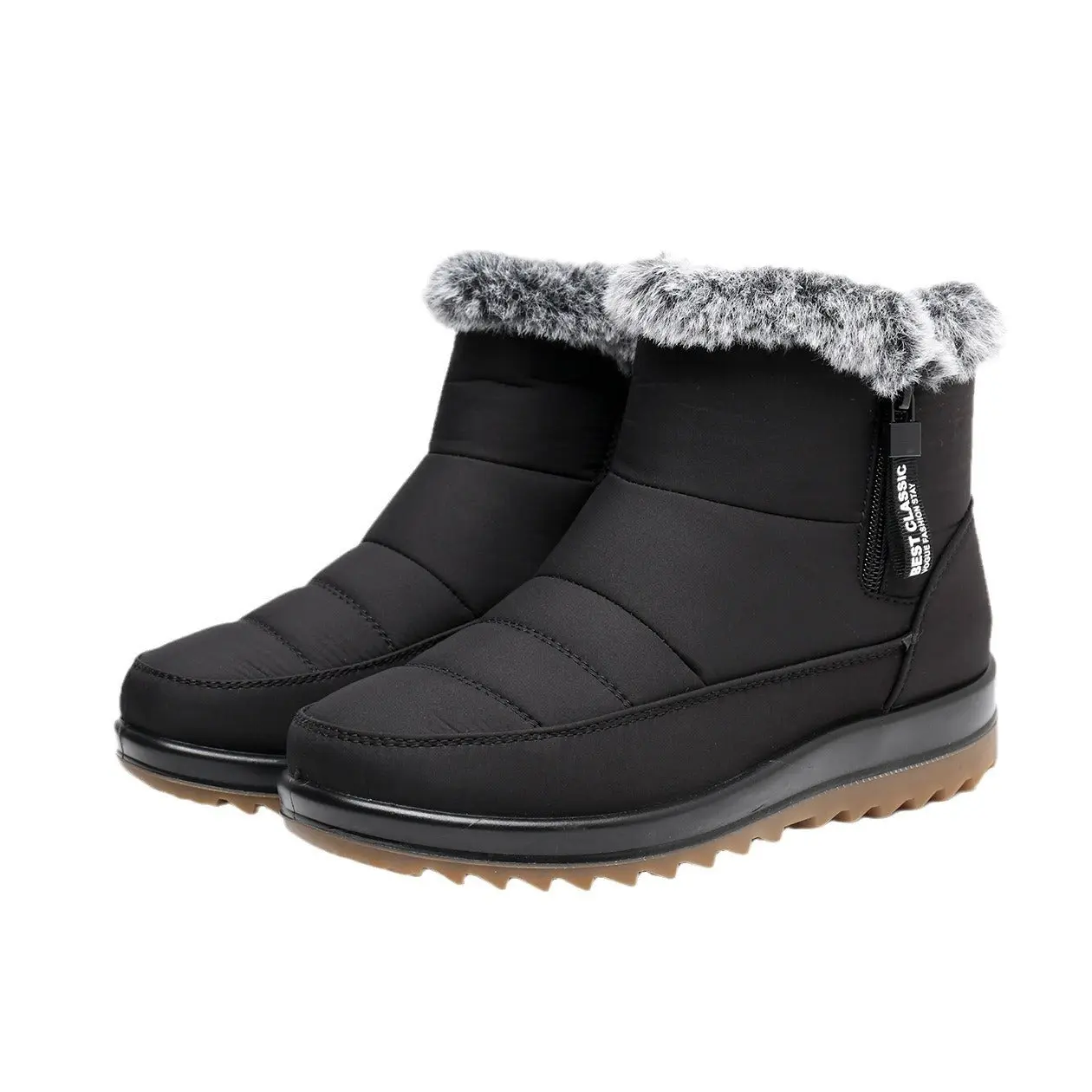 Waterproof Winter Boots for Women – Stylish & Comfortable Mid-Calf Design - Image 5
