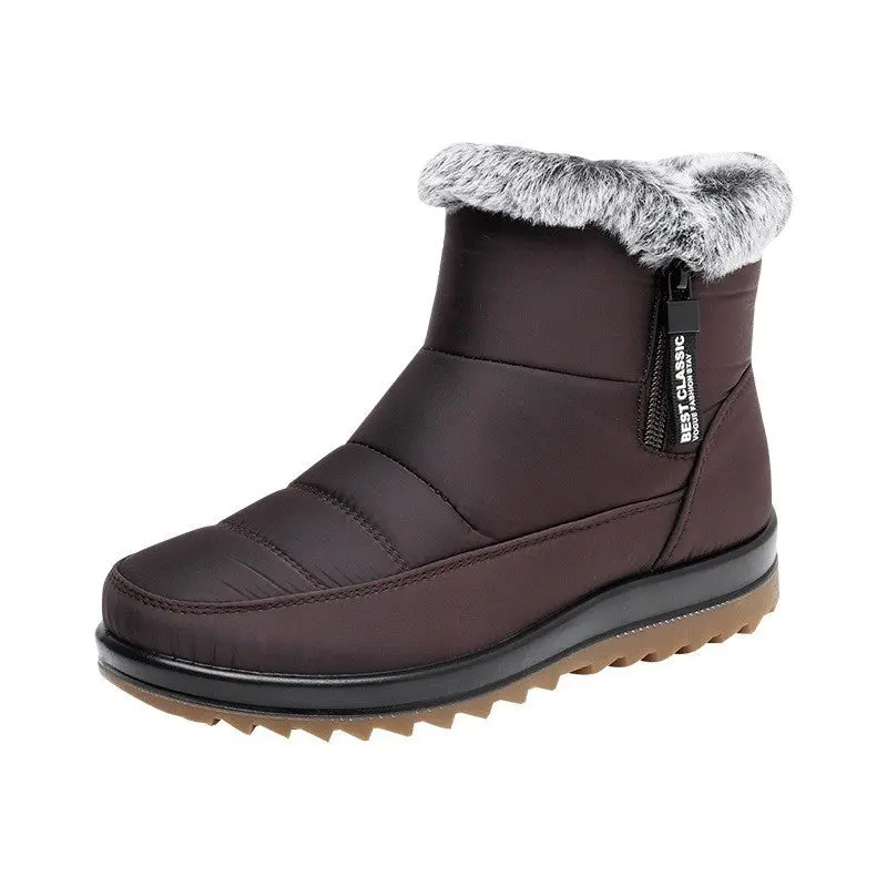 Waterproof Winter Boots for Women – Stylish & Comfortable Mid-Calf Design - Image 6