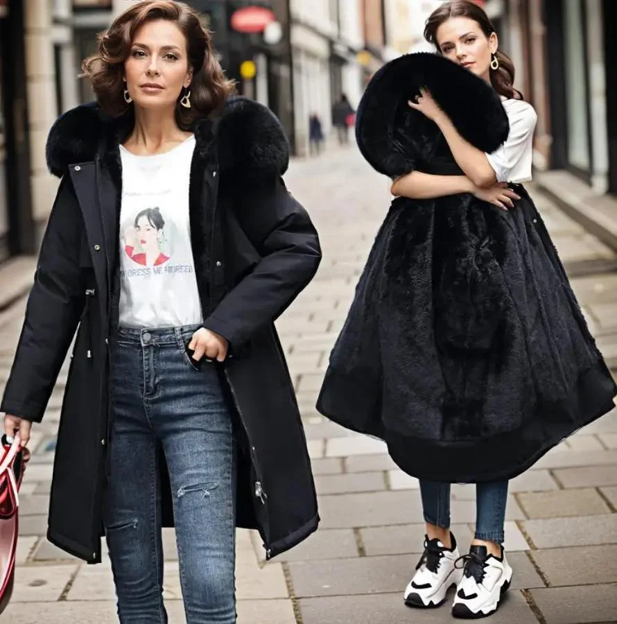 Waterproof Winter Parka for Women – Stylish & Warm - Image 3