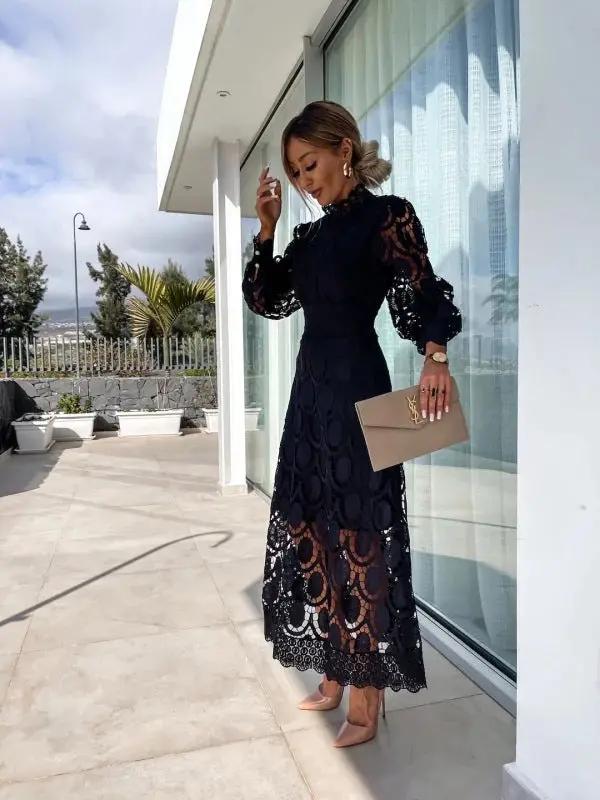 White Lace Dress for Women – Elegant & Airy Summer Style - Image 2