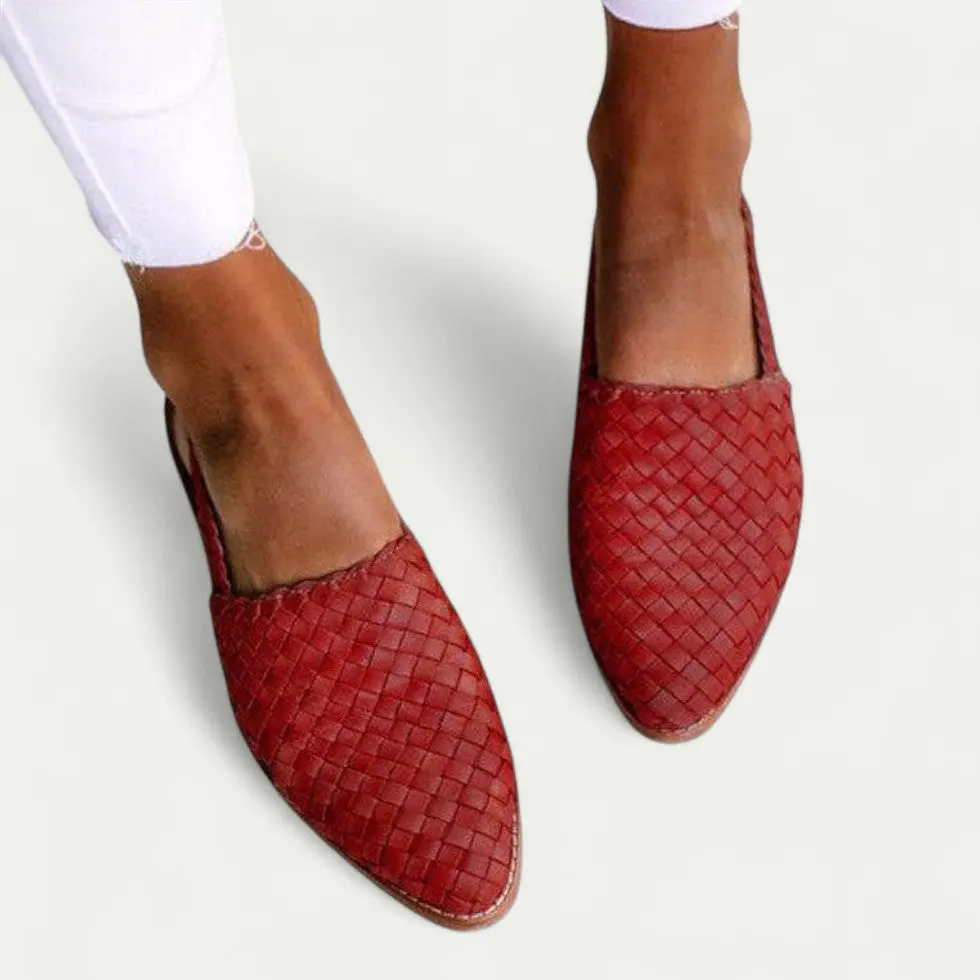 Woven Slingback Flats for Women – Chic & Comfortable Design - Image 3