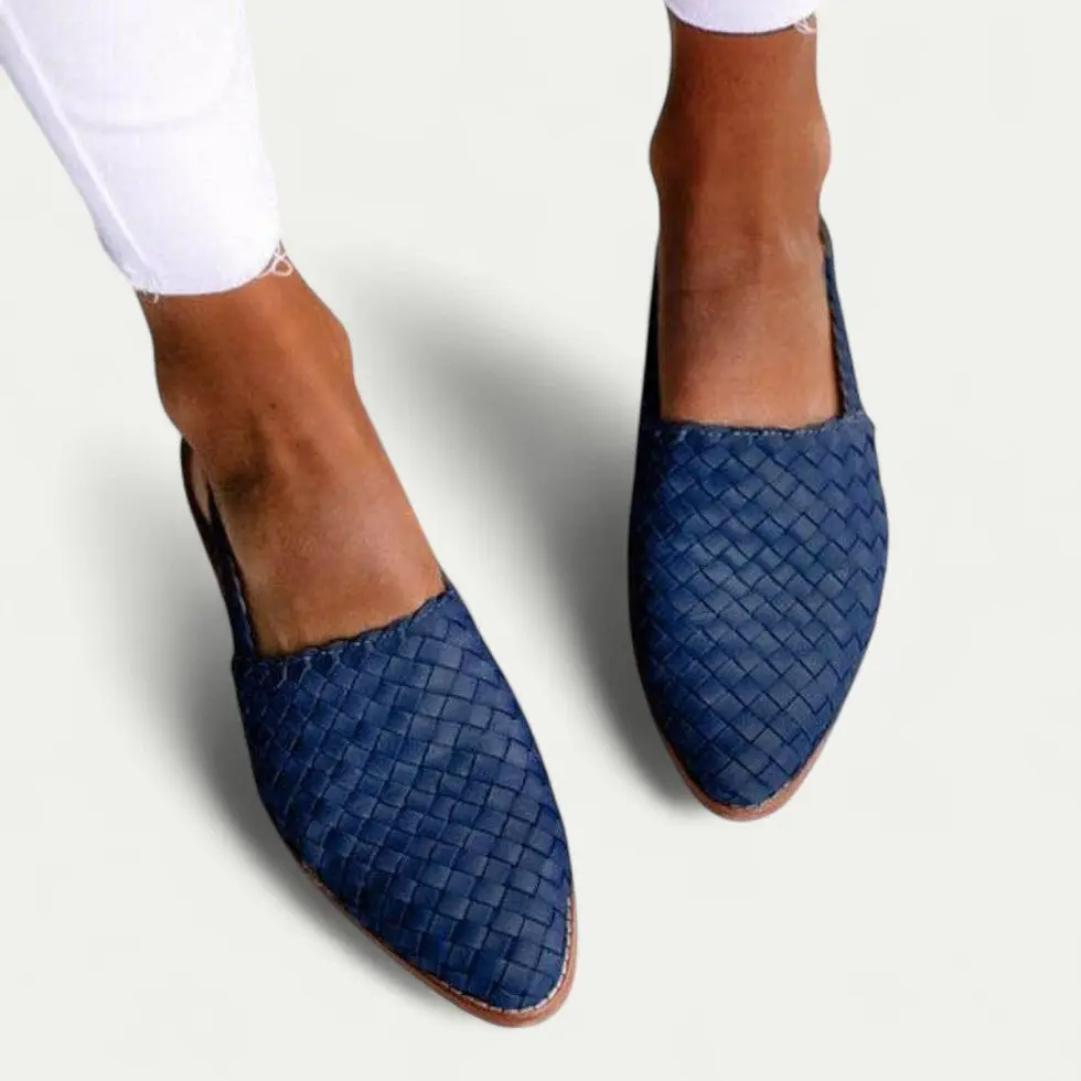 Woven Slingback Flats for Women – Chic & Comfortable Design - Image 5